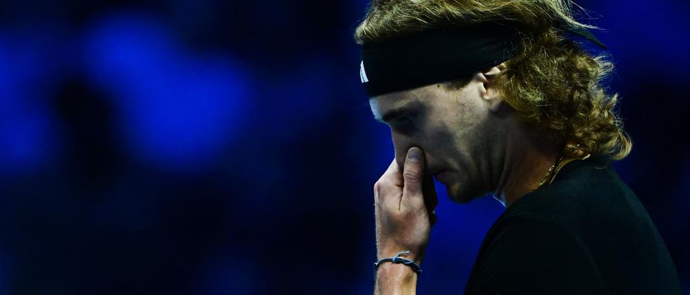 Alexander Zverev hat das zweite Gruppenspiel bei den ATP-Finals verloren.