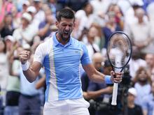 Zum 13. Mal: Topfavorit Djokovic zieht locker ins Halbfinale der US Open ein