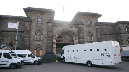Die Haftanstalt Wandsworth, aus der ein britischer Soldat, der auf seinen Prozess wegen Terrorverdachts wartet, ausgebrochen ist. 