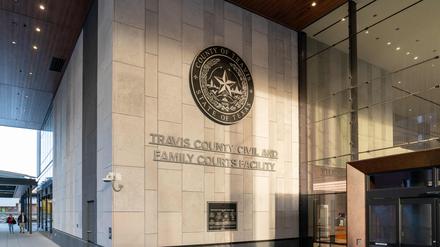 Das Zivil- und Familiengericht in Texas. Der Gerichtshof setzte eine Entscheidung des Gerichts im Falle von Kate Cox am Freitag aus.