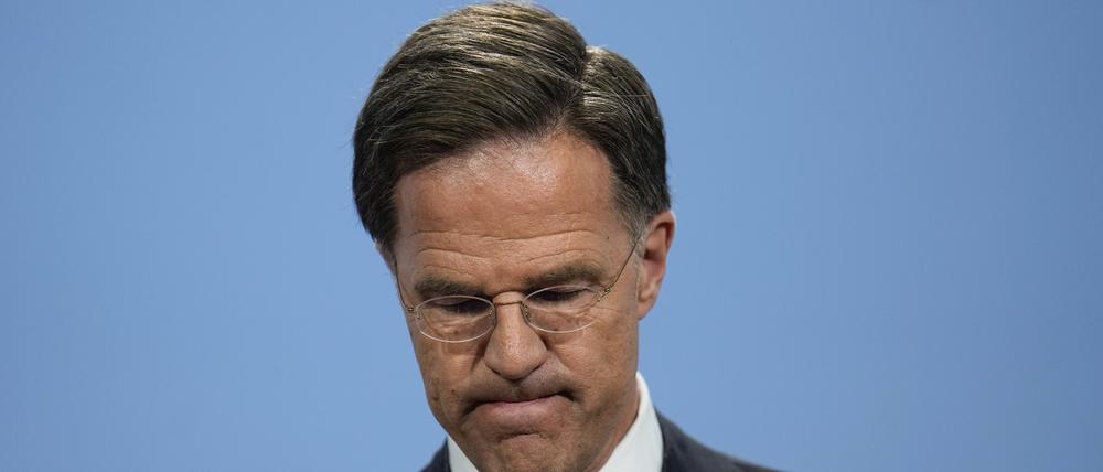 Am Freitag verkündete Premierminister Mark Rutte seinen Rücktritt.