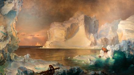 „The Icebergs“ von Frederic Church