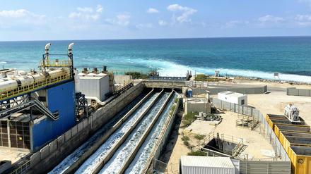 Die Entsalzungsanlage „Hadera“ bei Tel Aviv wurde 2010 eröffnet.