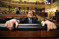 Spaniens Geschäftsführender Ministerpräsident Mariano Rajoy hat erneut die Vertrauensabstimmung im Parlament verloren.