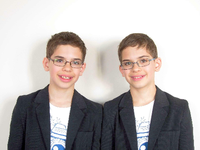 Die 13-jährigen Zwillinge Andrzej und Kamil Tkacz teilen sich im Spielfilm "Lauf, Junge, lauf" die Rolle des jüdischen Jungen Srulik, der vor der Gestapo flieht.