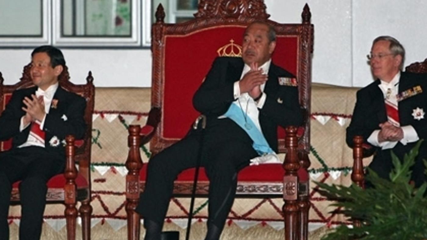 Krönung Es lebe der König von Tonga