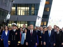 75. Jahrestag der Nato: Biden bekräftigt die US-Mitgliedschaft im Militärbündnis