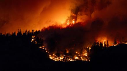 Notstand wegen Waldbränden: In British Columbia tobt das Feuer.