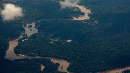 Umstrittenes Grenzgebiet: Venezuela und Guyana streiten sich um 160.000 Quadratkilometer großes, dünn besiedeltes Land rund um den Fluss Esequibo.