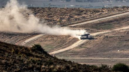 Das israelische Militär teilte den Gazastreifen am Sonntag in einen Nord- und einen Südteil.