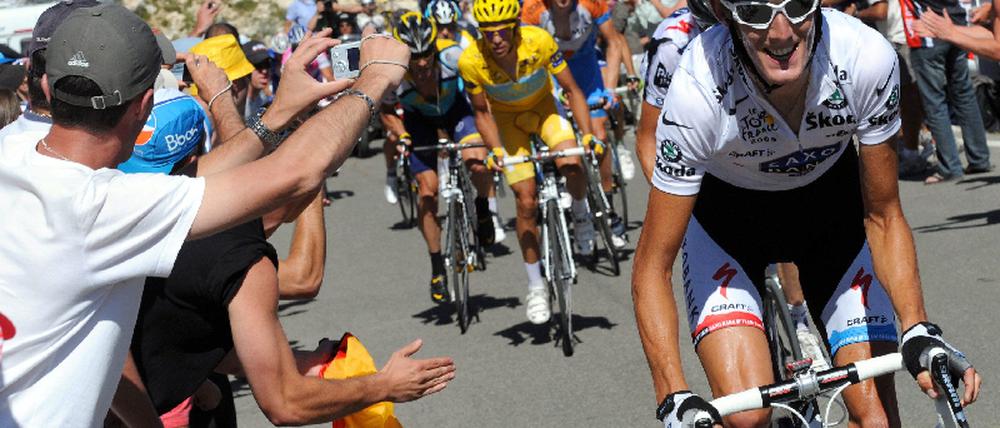 Tour de France 2009 - Schleck und Contador