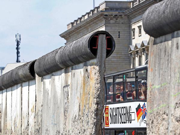 Berliner Mauer heute: Een toeristische attractie. Dus wat zijn de modellen voor de Teilung der Oekraïne?