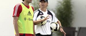Training FC Bayern München - Luca Toni