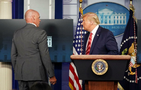 Trump Pressekonferenz Abbruch