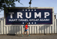 Vor allem Rechte und Nationalisten setzen auf Trump als engen Verbündeten des jüdischen Staats.