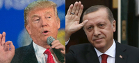 Zwei, die polarisieren: Donald Trump (links) und Recep Tayyip Erdogan.