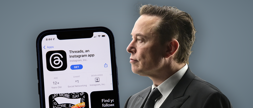 Threads: Elon Musks Dienst X hat Konkurrenz bekommen.