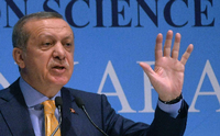 Recep Tayyip Erdogan, Präsident der Türkei .