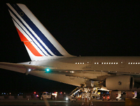 Eine Air-France-Maschine - hier eine Beispielbild - konnte im malischen Bamako nicht starten, weil eine Maus an Bord war.