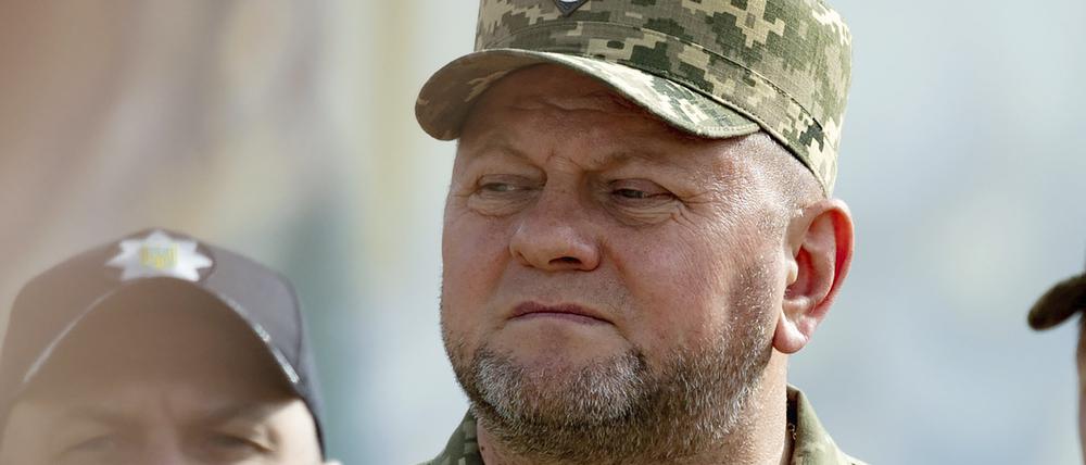 Der Oberbefehlshaber der ukrainischen Streitkräfte, General Saluschnyj, ist von seinem Posten entbunden worden. 