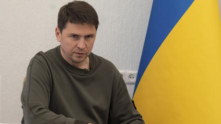 Michailo Podoljak, externer Berater des ukrainischen Präsidentenbüros.
