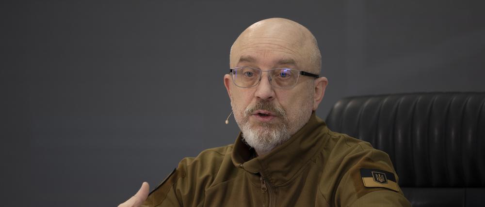 Oleksij Resnikow, Verteidigungsminister der Ukraine.