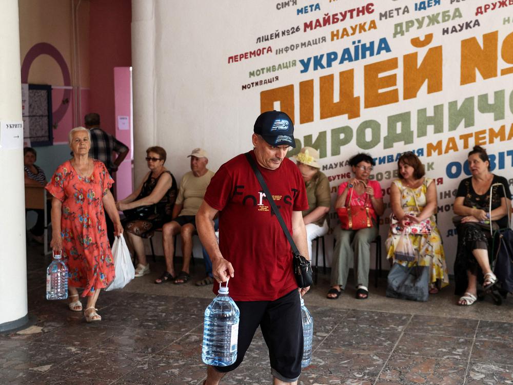 Ukrainisches Nikopol nach dem Dammbruch „Wasser, das ist unser Problem
