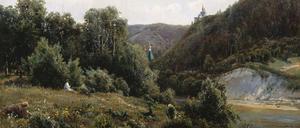 Iwan Schischkins Gemälde „Beim Kloster“ (1870) – eines der Werke aus der Sammlung des Kunstmuseums in Cherson. 