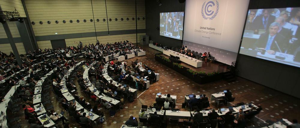Die UN-Klimakonferenz zur Vorbereitung auf den Klimagipfel vom 30. November bis 11. Dezember in Paris. 