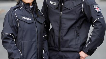 Uniformen Berliner Polizei