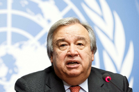 Bei fünf Probeabstimmungen im UN-Sicherheitsrat belegte Antonió Guterres jedes Mal den ersten Platz. Aber ob die fünf ständigen Mitglieder des UN-Sicherheitsrats mit ihm leben können, erfährt er erst bei der nächsten Abstimmung am 5. Oktober.
