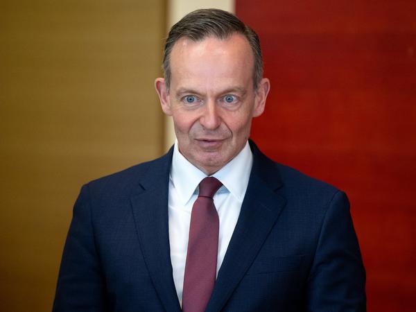 Bundesverkehrsminister Volker Wissing (FDP) verteidigt den Kurs seiner Partei.
