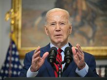 Warnschuss statt Bomben : US-Präsident Biden stoppt Waffenlieferung für Gazakrieg