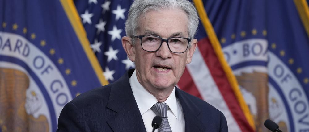 Jerome Powell, Vorsitzender der Federal Reserve (Fed)