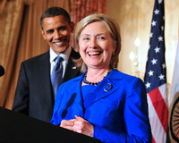 US-Präsident Barack Obama hat zur Wahl Hillary Clintons aufgerufen