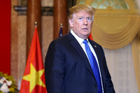 US-Präsident Donald Trump in Hanoi.