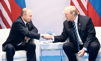 Schwänzten gemeinsam die Klimagespräche bei G 20: Wladimir Putin und Donald Trump.