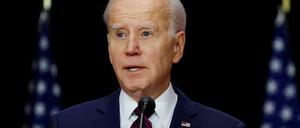 US-Präsident Joe Biden (80) will für eine zweite Amtszeit kandidieren.