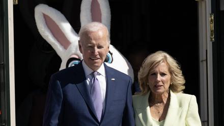 US Präsident Joe Biden und First Lady Jill Biden.