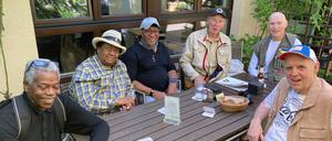 US-Veteranen treffen sich jede Woche im Zehlendorfer Eiscafé