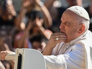 Noch am Mittwochvormittag hielt Papst Franziskus eine Generalaudienz im Vatikan ab.