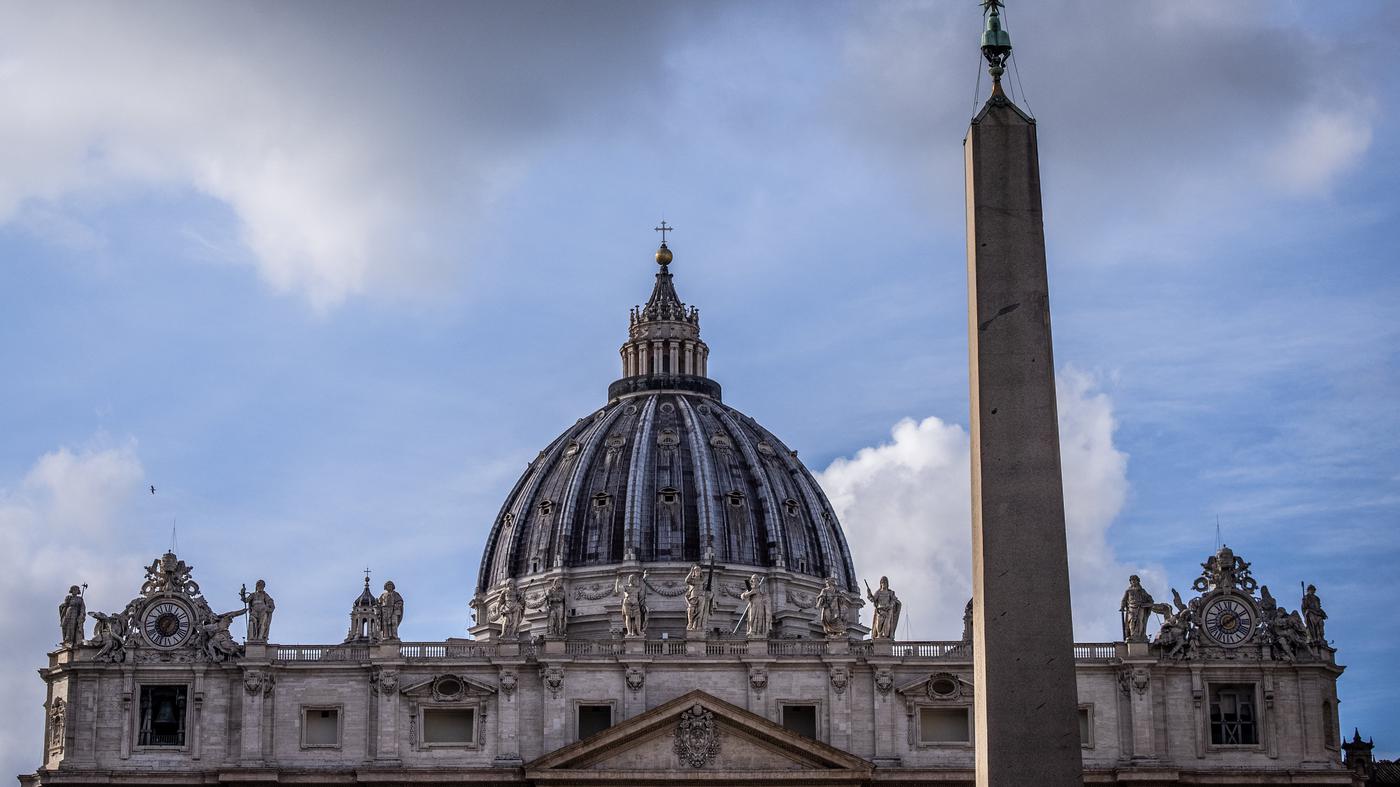 Benedict is buried under St. Peter’s Basilica