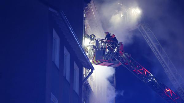 Vier Tote bei Brandanschlag in Solingen in den frühen Morgenstunden am 25.03.2024.