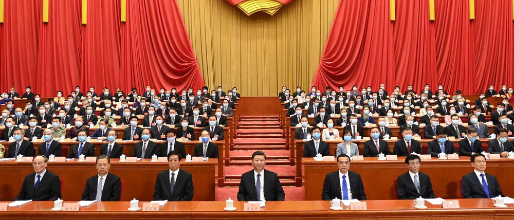 Wie beim Nationalen Volkskongress findet auch der Parteitag in der Großen Halle des Volkes statt. Foto: Li Xueren/XinHua/dpa