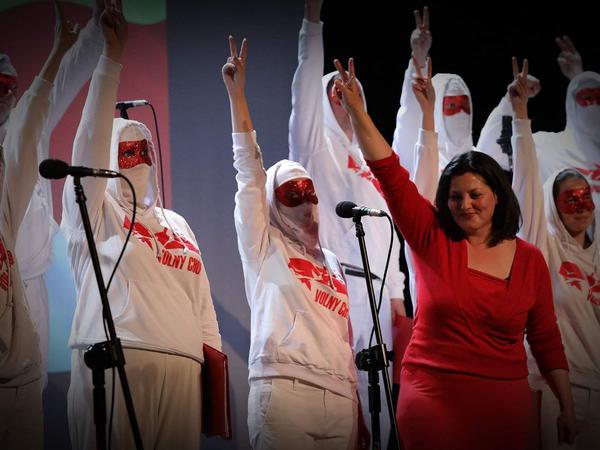 Singen für die Demokratie: der belarussische Volny Chor. 
