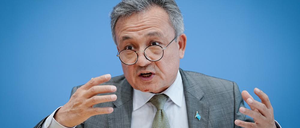 Dolkun Isa, Präsident des Weltkongresses der Uiguren.