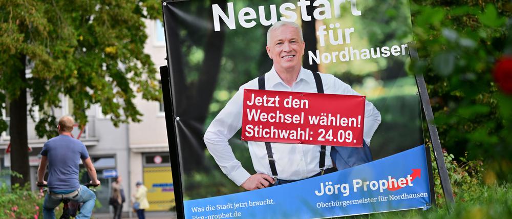 Vermeintlich bürgerlich: AfD-Kandidat Jörg Prophet.