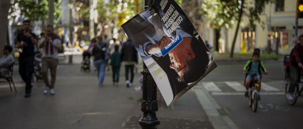 Ist seine Zeit vorbei? Separatistenführer Carles Puigdemont tritt diesen Sonntag zur Wahl an.