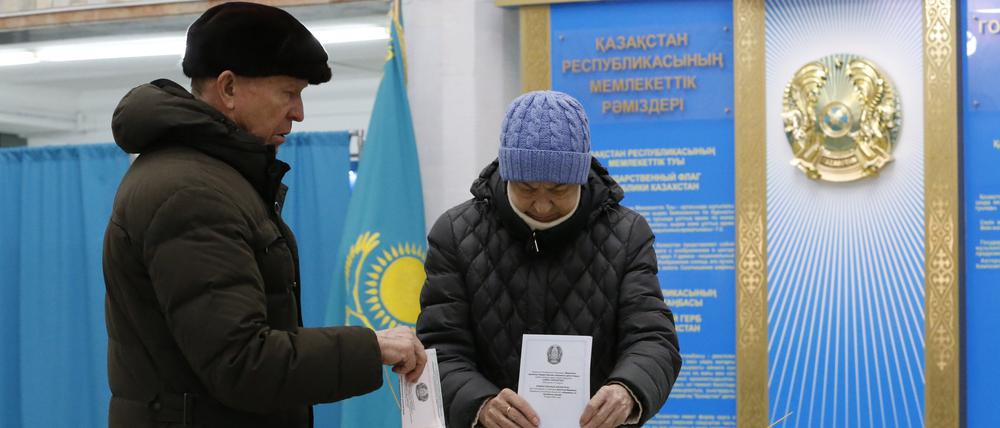 Wahl in Kasachstan