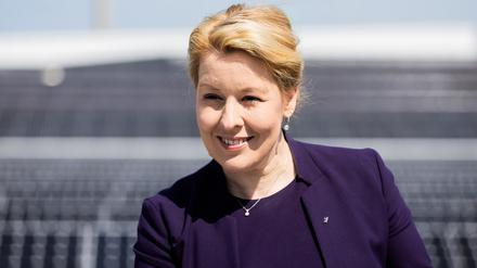 Franziska Giffey (SPD), Berliner Senatorin für Wirtschaft, Energie und Betriebe.Bildfunk +++